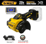 DeWALT Cordless Angle Grinder 3 Inch Mini Polishing Grinding Machine Electric Cutting Power Tools For 20V Battery belt sander