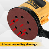 DEWATE sander Lithium Ion 20V/18V Cordless Rechargeable Disc Random Orbital Sander Woodworking Sanding Putty Polishing Bare Tool