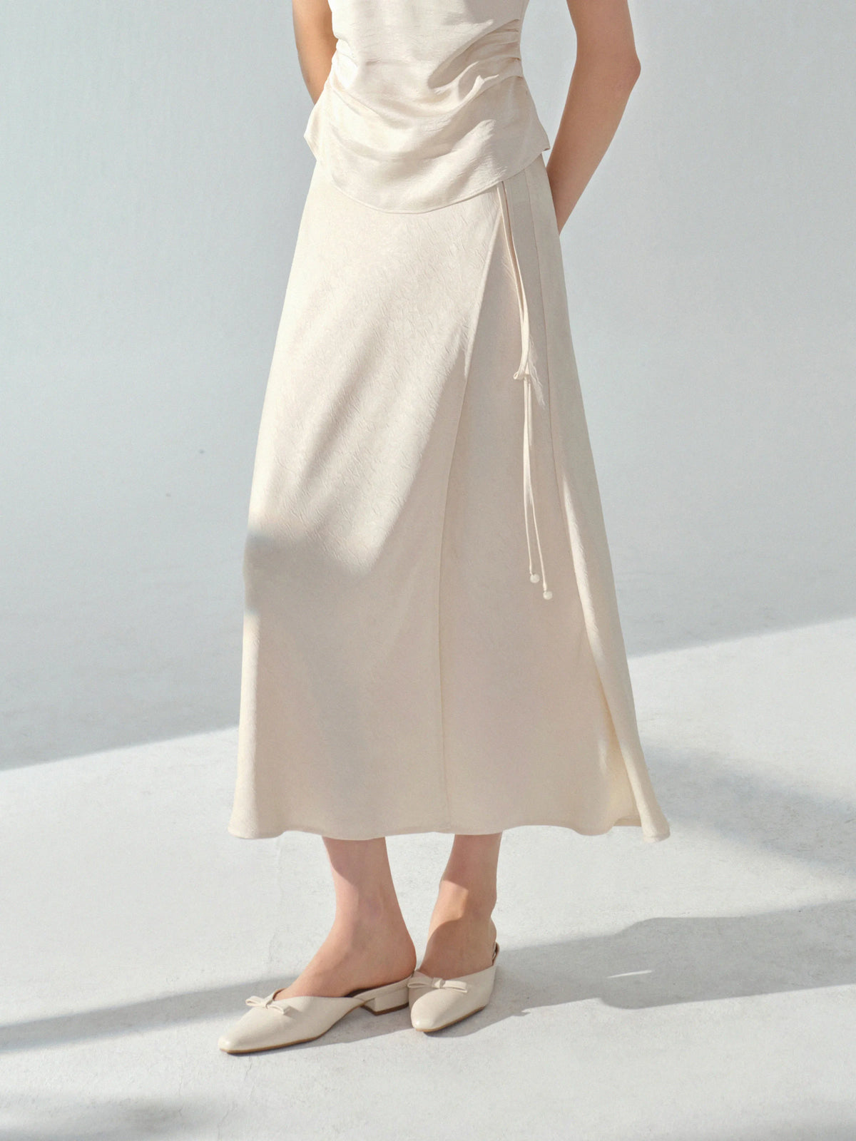 Elegant Jacquard Maxi Dress Chinese Style Sleeveless Long Dress Slim Draped Cut Vintage Inspired Outfit Women Autumn Casual Wear