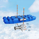 2hp Fine Bubble Fish Farm Pond Aerator Push-flow Jet Aerator 1.5 Kw Electric Power Submersible Water Pump Oxygen