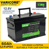 VariCore 12V/24V/48V 360Ah 340Ah 180Ah 150AH 100Ah LiFePO4 Battery 12.8V Lithium Iron Phosphate for EV RV Golf Cart Solar Wind