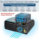 Makita Original DC18RC Li-ion Battery Charger With LED Display 14.4V 18V Bl1830 Bl1430 Dc18Ra Electric Power DC18Rct 3A Charging