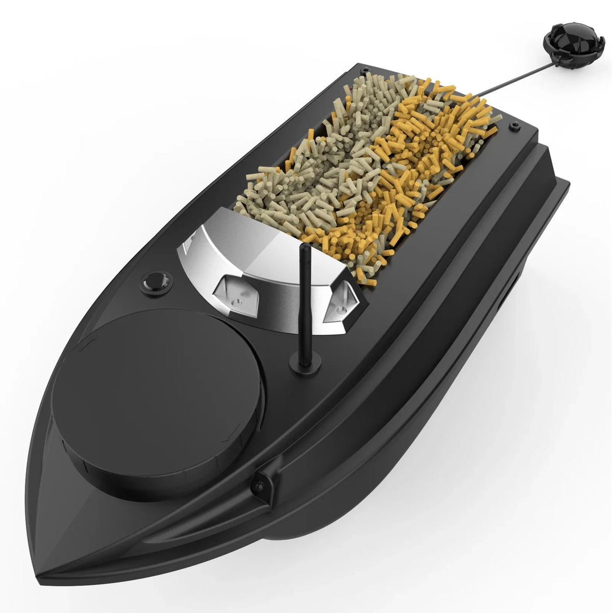 Flytec V030 12V High Speed Sonar Fish Finders GPS Electronic Fence Remote Control Fishing Bait Boat With Motor 180 Ancho