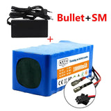 36V 42V 10S4P 100Ah 18650 High-Capacity Power 42V 750W Lithium Battery Pack for Electric Car Bicycle Scooter Belt 30A BMS