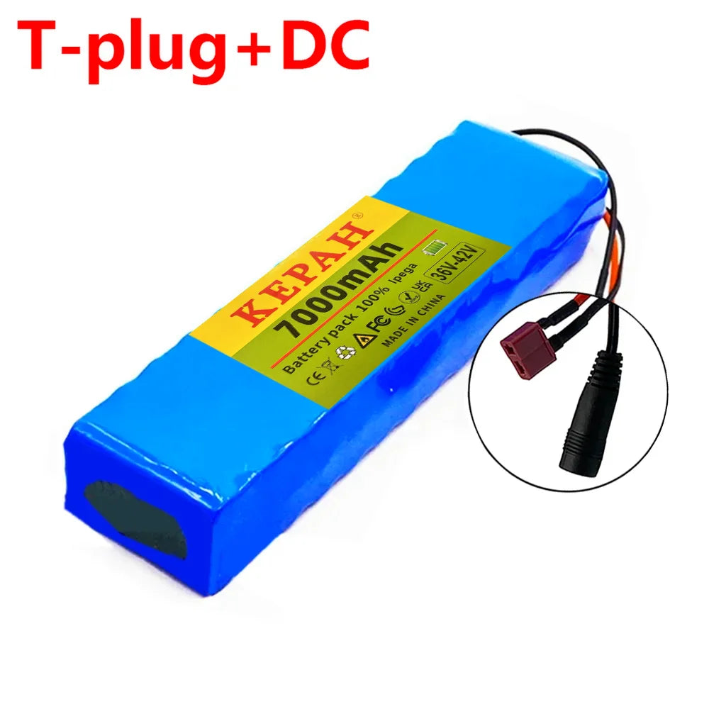 36V 7000mAh 36v Electric Scooter Battery Lithium Electric Scooter 500W Electric Scooter Battery 36v 10s2p Battery