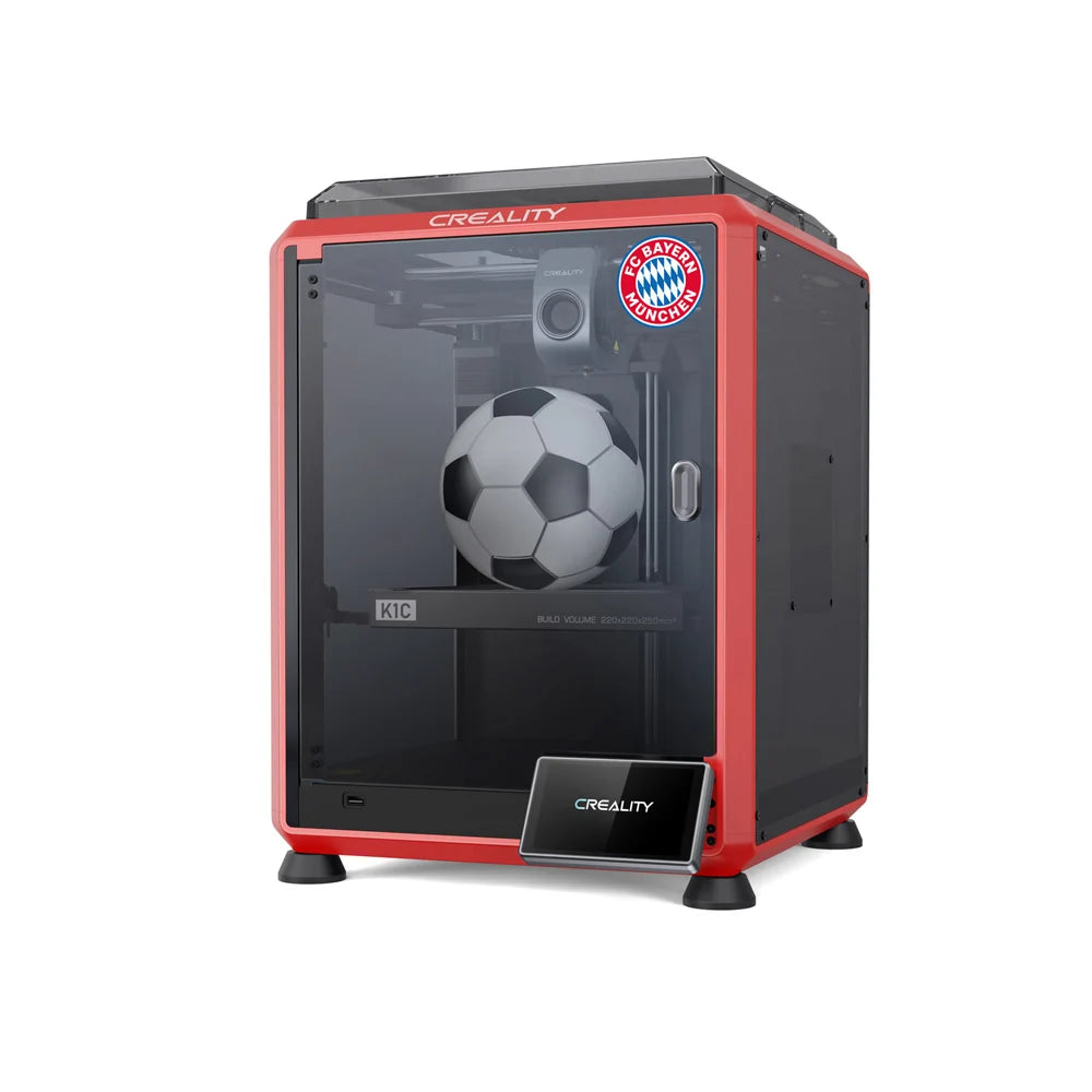 Creality K1C 3D Printer 600mm/s Auto Leveling Robust Direct Extruder Tri-Metal Nozzle 300°C Printing with AI Camera K1 3D Printe