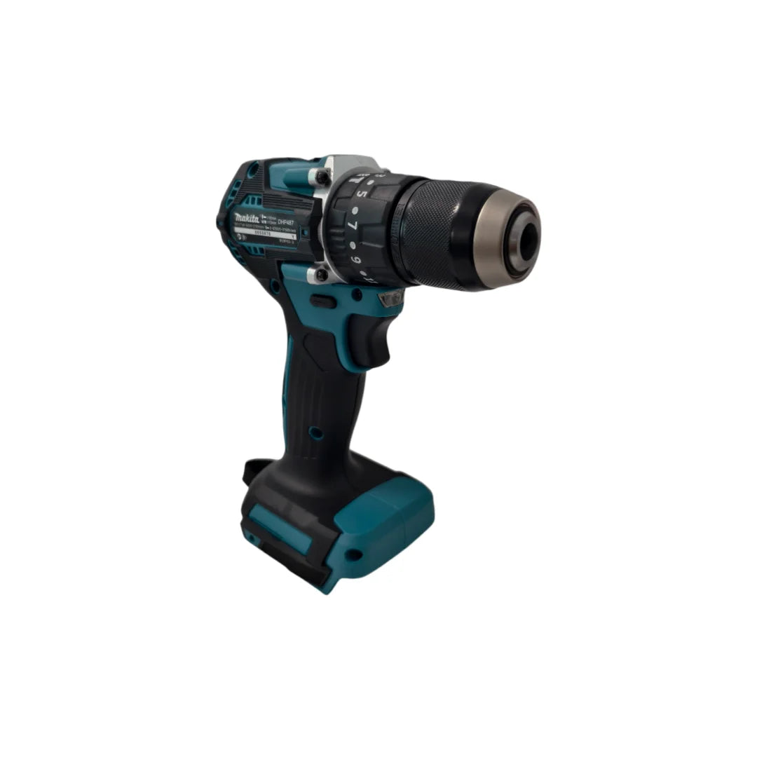 Makita 18V Li-ion Battery New Makita DHP487 Brushless Hammer Drill 40N.m 2 Speed Cordless Impact Screwdriver Household Tool