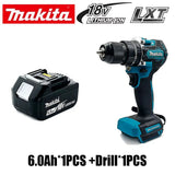 Genuine Makita 18V 6Ah 5Ah Rechargeable Battery for Makita Power Tools Li-ion Replacement 18v Battery+charger+Electric Drill