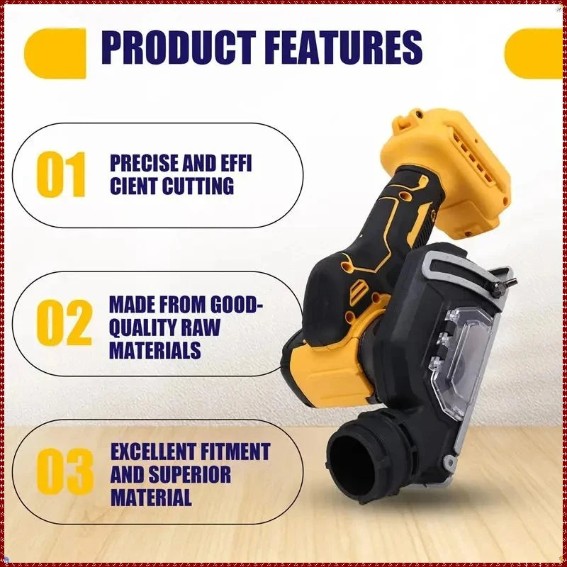 Dewalt 3 Inch Mini Angle Grinder Cordless Electirc CUT OFF Tool Cutting Circular Saw Power Tool For Dewalt Battery