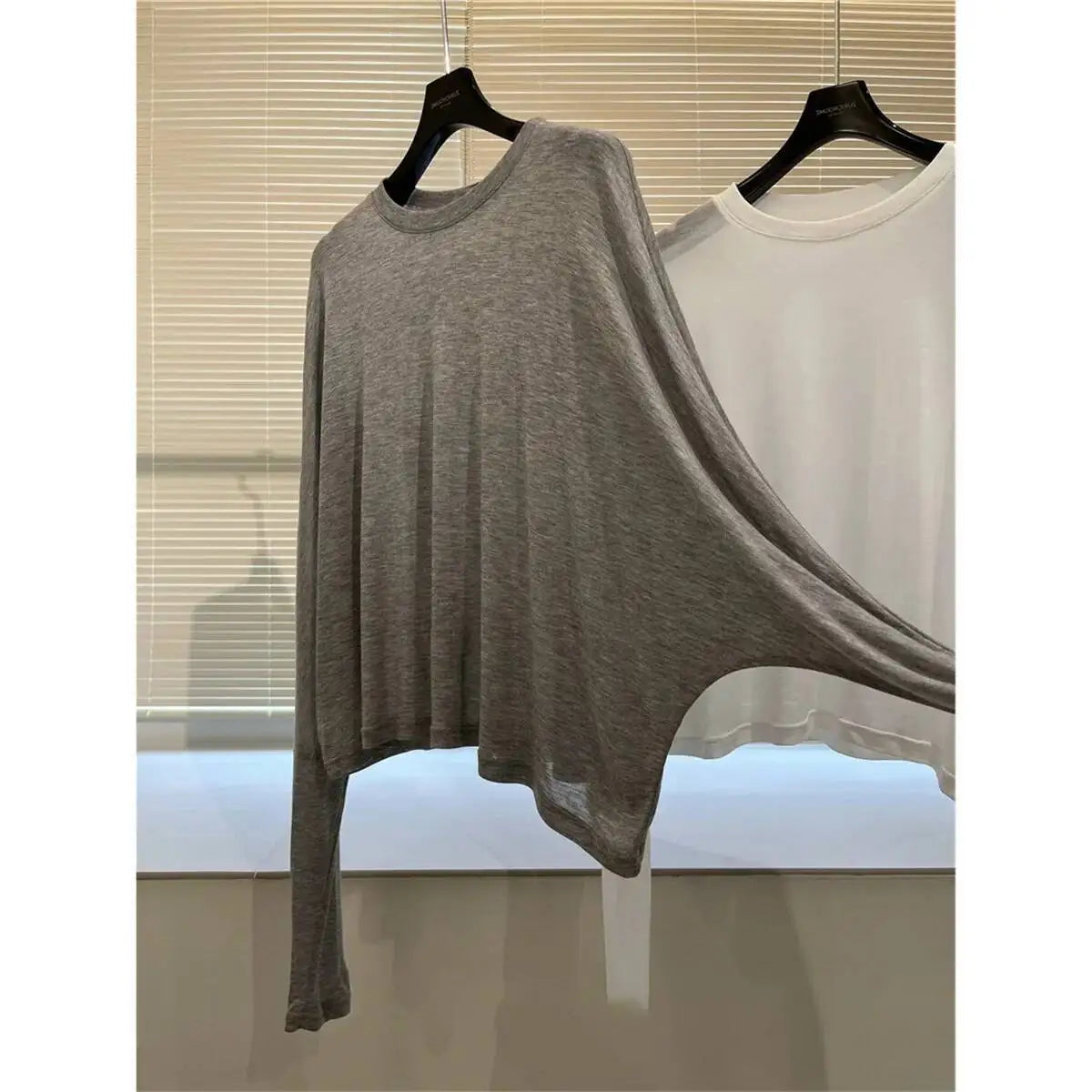 New Modal Long T-shirt Women Summer Korean Style Sun Protection Soft Skin Shirt Loose Outerwear Air Conditioner Clothing