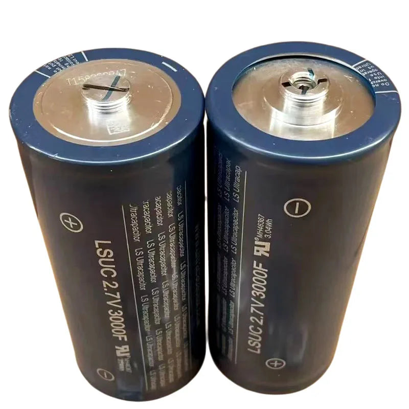 1-72PCS 2.7V 3000f Super Farad Capacitor DIY 12V 24V 48V EV RV Car Start Power Spot Welding Machine Audio LS Super Capacitor