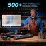 AlgoLaser ALPHA MK2 20W 40W Laser Engraver DIY Gifts Tools Laser Engraving Cutting Machine 3.5'' Touch Screen App Offline Work
