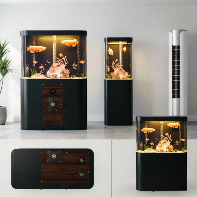 All-in-One AquariumFactory-direct Wholesale Large-capacity Explosion-proof Design Filter-equipped Acrylic Fish TankFish TankSelf