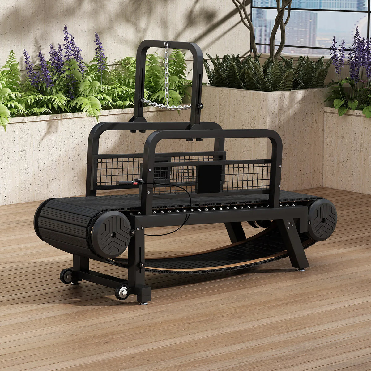 Dog Treadmill Unpowered Silent Smooth Adjustable Pet Treadmill Pitbull Training Equipment