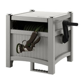 Suncast 100 ft. Hose Hideaway Hose Reel, Gray