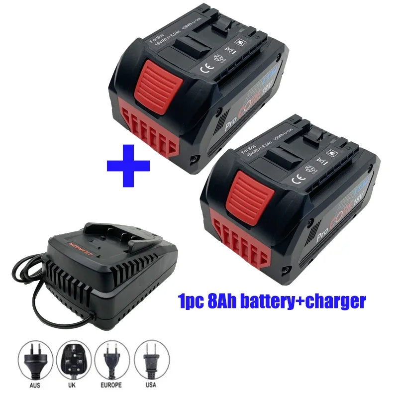 Replace brand new and original high power replacement battery, for Bosch ProCORE 18V cordless tools BAT609 BAT618 GBA18V 21700