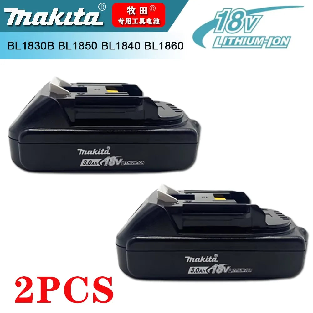 Makita Original DC18RC Li-ion Battery Charger With LED Display 14.4V 18V Bl1830 Bl1430 Dc18Ra Electric Power DC18Rct 3A Charging