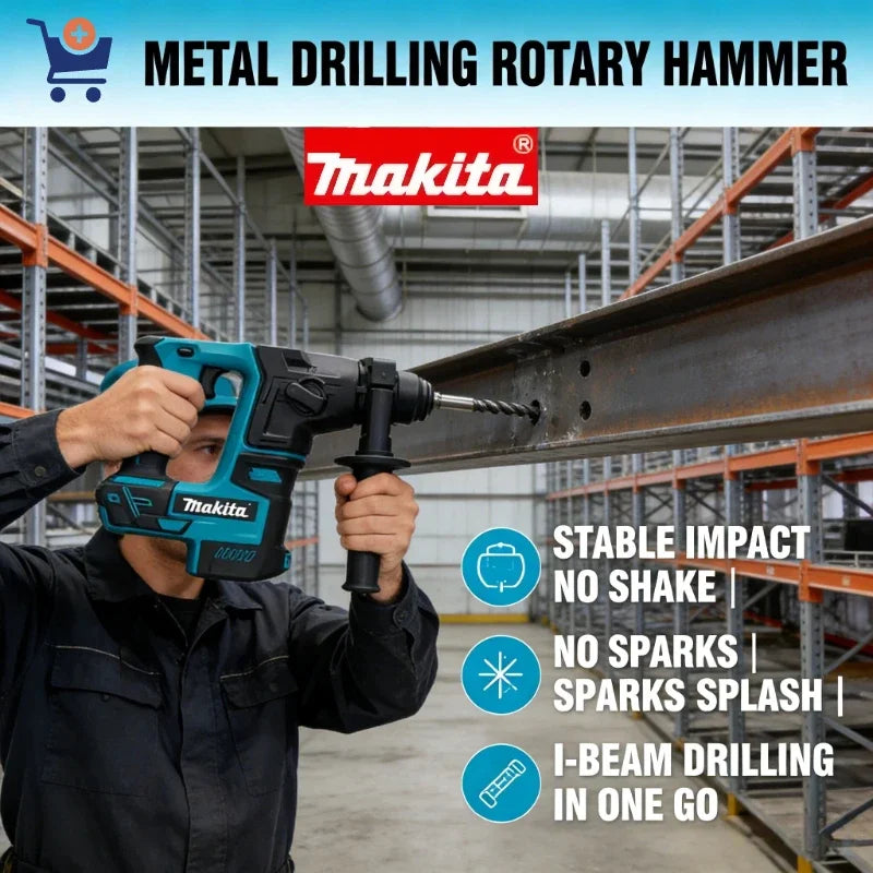 Makita HR140D Brushless Hammer Cordless Electric Hammer  Wireless Drills Makita 18v Power Tools without battery