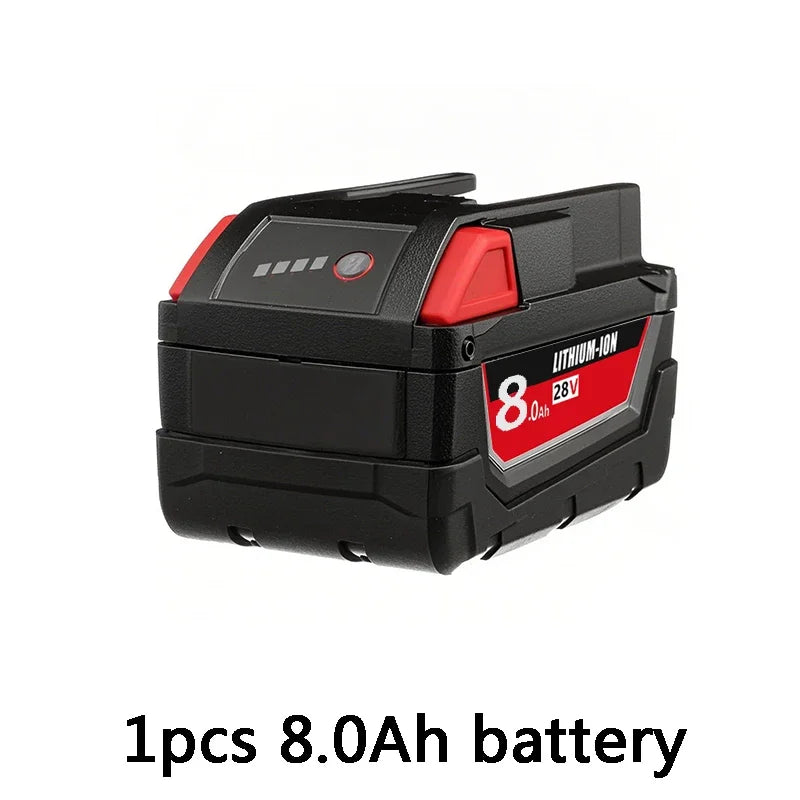 12.0Ah M28 Battery Li-Ion Replacement Battery For Milwaukee 28V M28 48-11-2830 0730-20 Tool battery