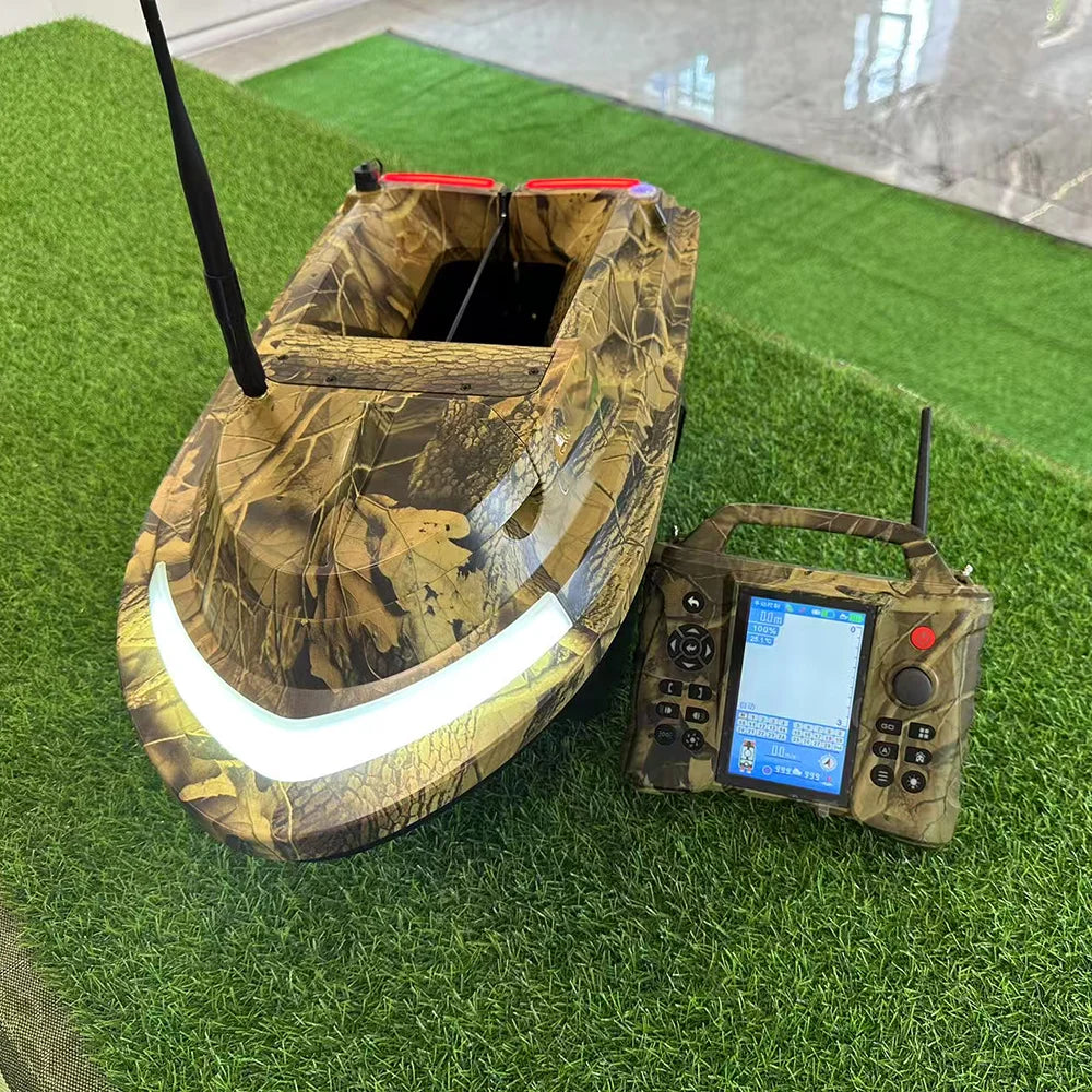 New 116 Points RC Fishing Bait Boat With GPS Sonar Fish Finder And 18Ah Battery For Carp Fishing