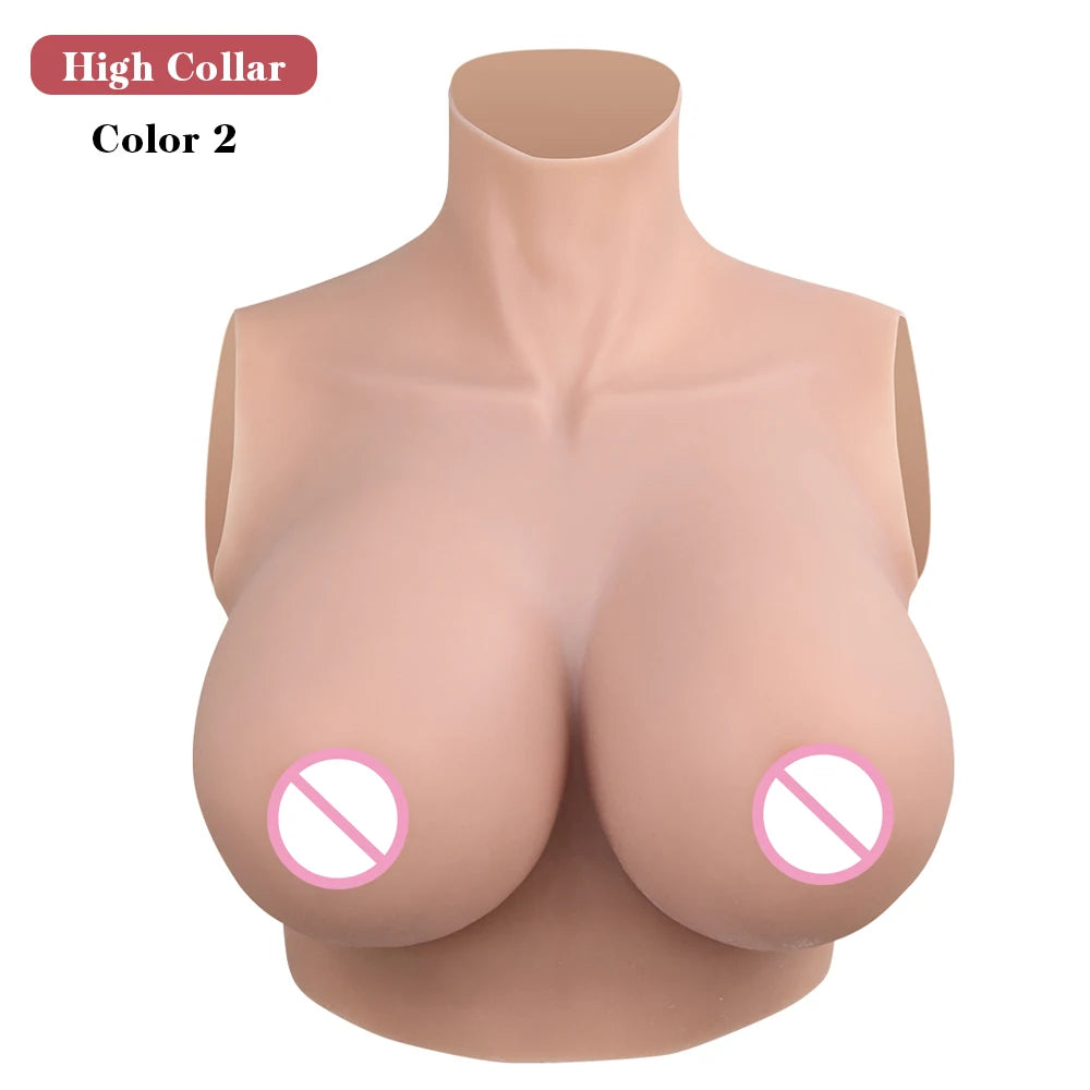 Eyung Silicone Breast Forms Chest Fake Breasts Realistic Shemale Boobs Fake Boobs sissy male to female Drag Queen Transgenders