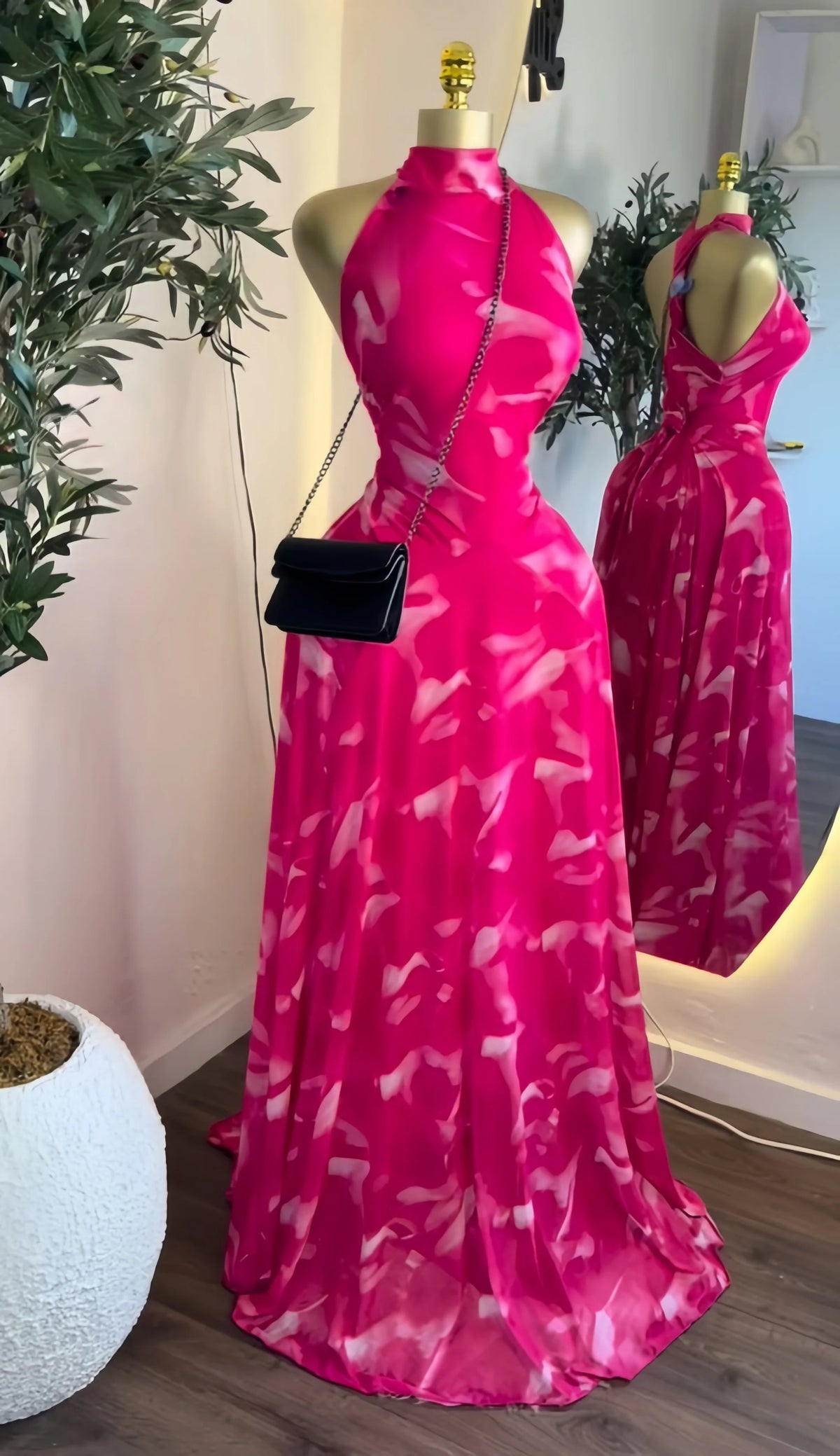 GLCMYAYA Women Printed Sleeveless with Sashes Fit and Flare A-line Maxi Dress 2026 Streetwear Beach Holiday Long Dresses Vestido