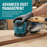 Makita DBO180Z 18V Brushless Cordless Rechargeable Disc Random Orbital Sander Woodworking Sanding Putty Polishing Bare Tool