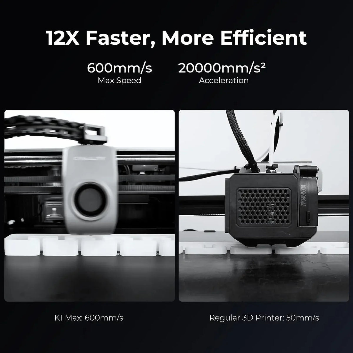 Creality K1 MAX 300×300×300mm 600mm/s High Speed FDM 3D Printer AI Camera LiDAR Auto Leveling