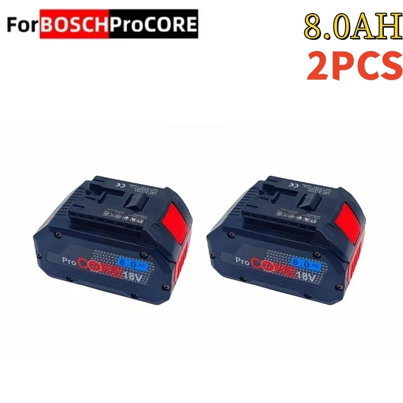 18V 21700 Rechargeable Battery 18V 8.0AH/12.0AH High-Power Suitable for Bosch Tools BAT609 BAT618 GBA18V 21700
