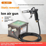 Efficient Remove Electrostatic Ionizing Air Gun Adjustable Static Eliminator Lonizing Air Blower Electrostatic Ion Removing Gun