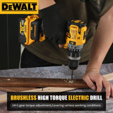 Dewalt DCD796 Cordless Brushless Impact Drill Brushless Drill Multifunctional Rechargeable Portable 20V Battery Power Tools