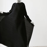 Miyake Pleated Original Design Large Size Dress Women's Spring Summer New Korean Style Causal Long Loose Clothes