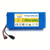 36V 10000mAh 10S4P Lithium Ion Battery Built-in BMS High Capacity Replacement Battery for 500W Electric Scooter E-Bike