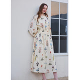 AP SS26 Women Smock Floral Dress Sweet Style