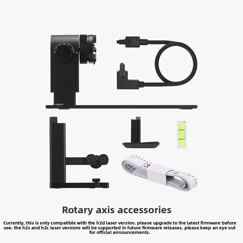 Brand new and original 3D printer accessories for Bambu lab H2D/H2C/H2S laser Edition rotating shaft attachments
