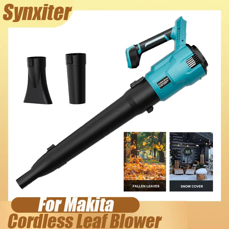 Cordless Leaf Blower For Makita 18V Battery 3-Speed Cannon Blower Super Powerful For Leaf Snow Dust Cleaning Blowing Power Tool