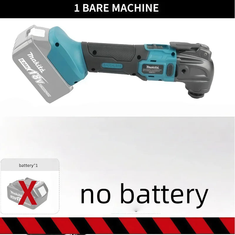 Makita Brushless Quick Release Oscillating Cordless  Multi-Functional Electric Trimmer Quick-Change Compatible Tool
