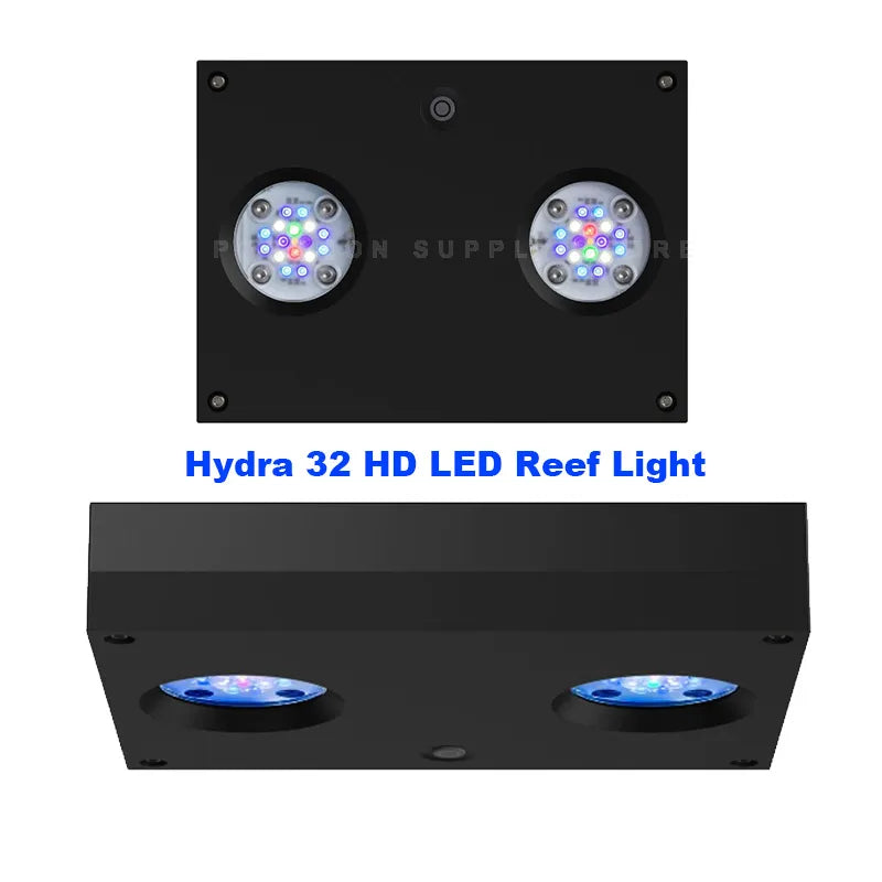 Aqua Illumination AI Hydra 32HD/64HD Reef LED Light - Black/White Body for Marine Coral Aquariums