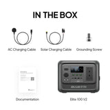 BLUETTI Elite 100 V2 Portable Power Station 1800W 1024Wh Solar Generator for Outdoor Camping Emergency Backup