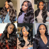 5x5 Pre Cut Hd Lace Closure Wigs Glueless Wigs Human Hair Ready To Wear Body Wave Lace Front Wigs Human Hair For Women