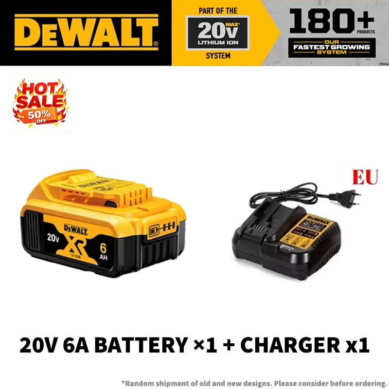 DEWALT 100% Original 20V 5AH Power Tool Battery 60V 9AH Flexvolt Battery Charger Combo DCB206 DCB205 DCB202 DCB609 DCB200 DCB184