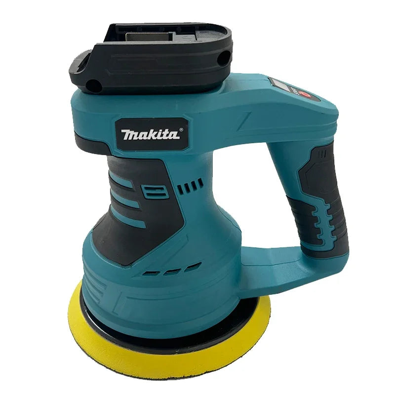 Makita Polisher  Rechargeable Cordless Car Polisher 8 Gears Adjustable Auto Electric Waxing Sanding Sealing Glaze Tool
