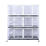Cat cage Three-layer cat cage Breeding Breeding cage Pigeon with partition Platform display Breeding