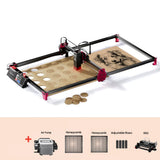 Algolaser DIY Table 40*43cm CNC Laser Cutter Engraver 3.5” Touch Scree Phone&WiF Metal Wood CNC Lase Cutting Engraving Machine
