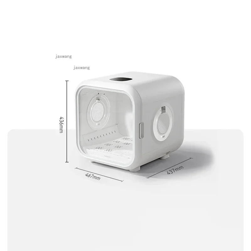Smart Pet Drying Box Automatic Cat Hair Dryer Water Blower Puppy Bath Hair Blowing Machine Large Capacity Small Dogs Drying Room