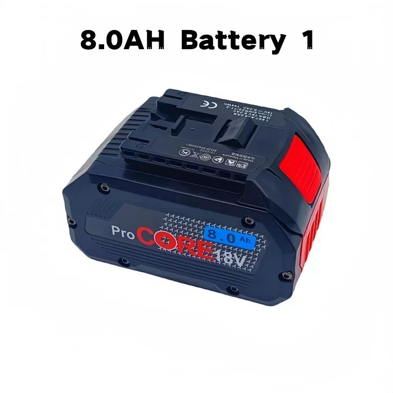 21700 18V ProCORE battery replacement 18V, suitable for Bosch 18V cordless tool BAT609 BAT618 GBA18V 21700 high-power 5C