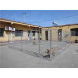 Customization Heavy Duty Large Outdoor Cage Metal Dog House Dog Run Kennel