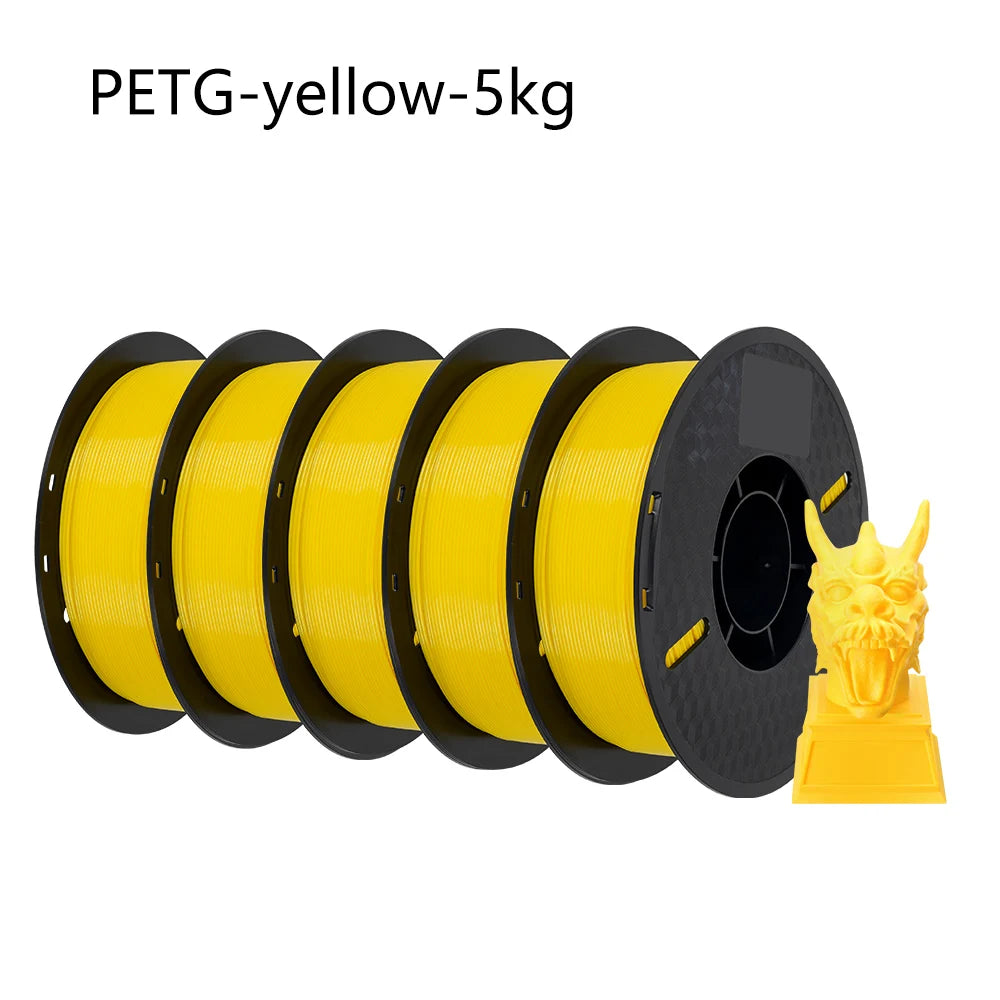 KingRoon 5KG 10KG PLA PETG Filament 1.75mm 3D Printer Plastic No Bubble Spool 3D Printing Materials for 3D Printers