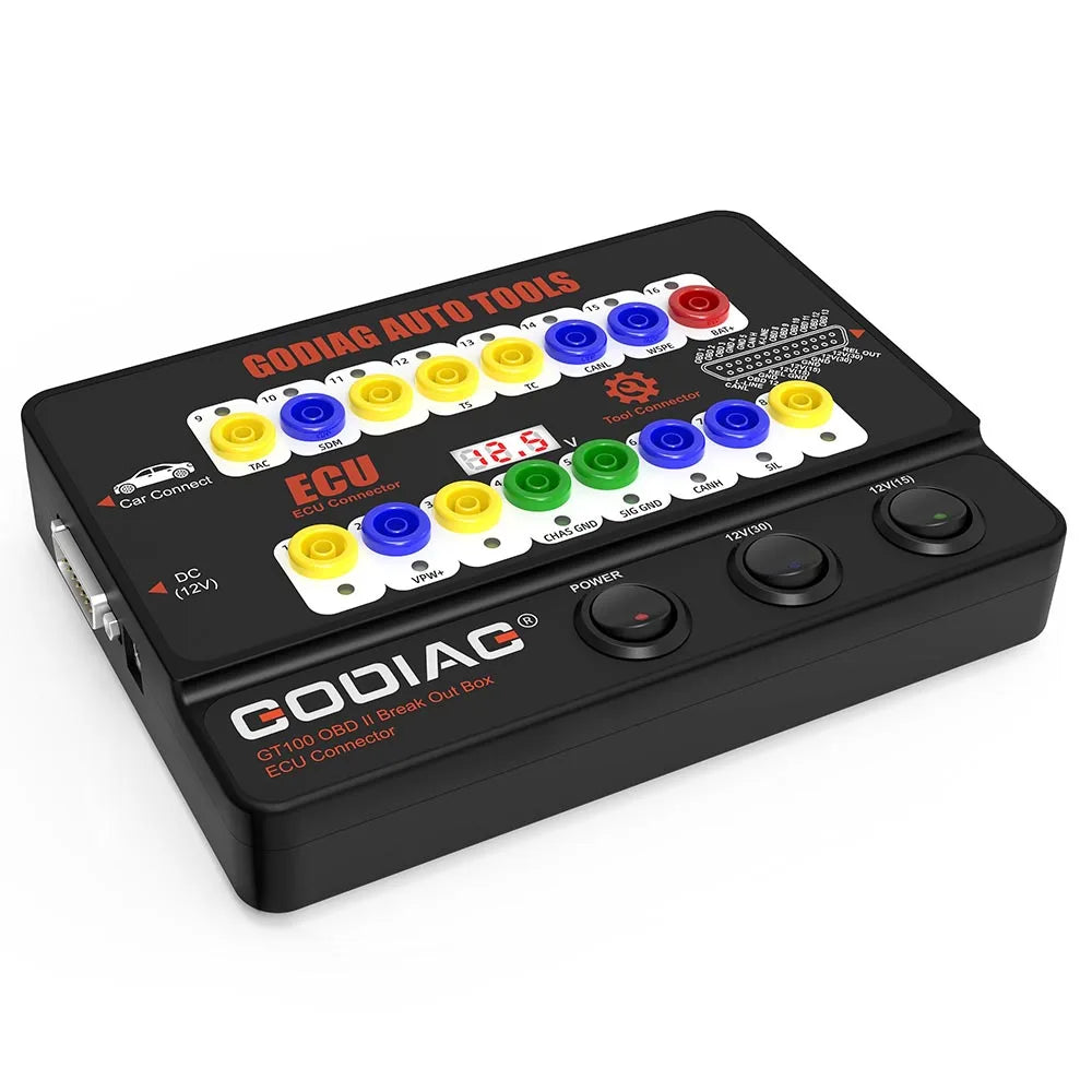 GODIAG GT100+ GT100 Pro ECU Connector OBDII Break Out Box for BMW FEM/BDC CAS4/CAS4+ Test Platform for VVDI2/IM608/K518ISE