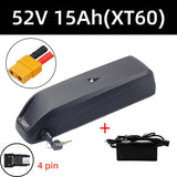 Hailong Downtube Lithium Battery 36/48/52V, 12-30Ah Capacity for Bafang BBS02 BBS03 BBSHD E-Bike Motors